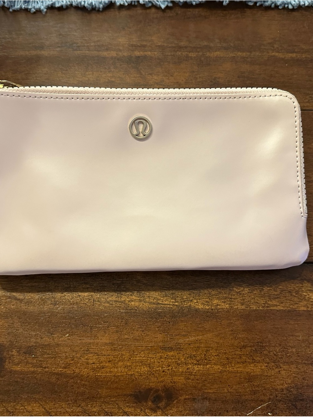 Lululemon Blush Pink Double Zip Wristlet Wallet - Picture 3 of 11